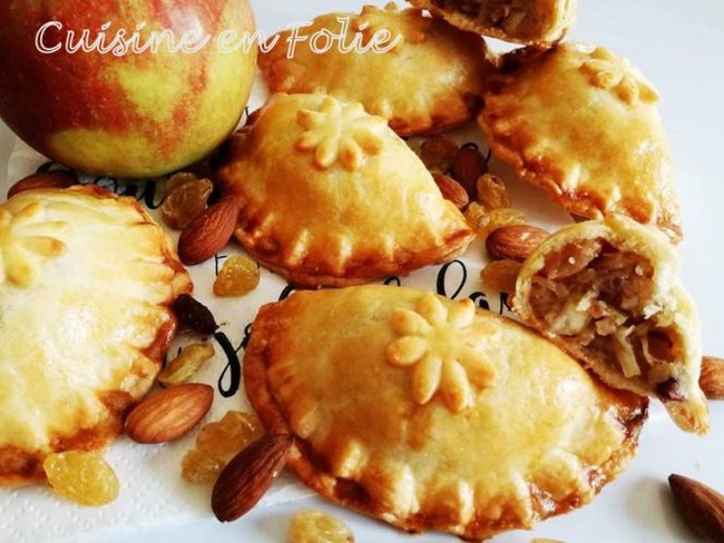 Chaussons Aux Pommes Raisins Amandes Et Sucre Muscovado