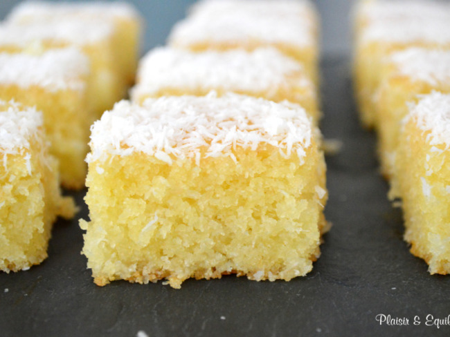 Basboussa A La Noix De Coco Recette Par Plaisir Et Equilibre