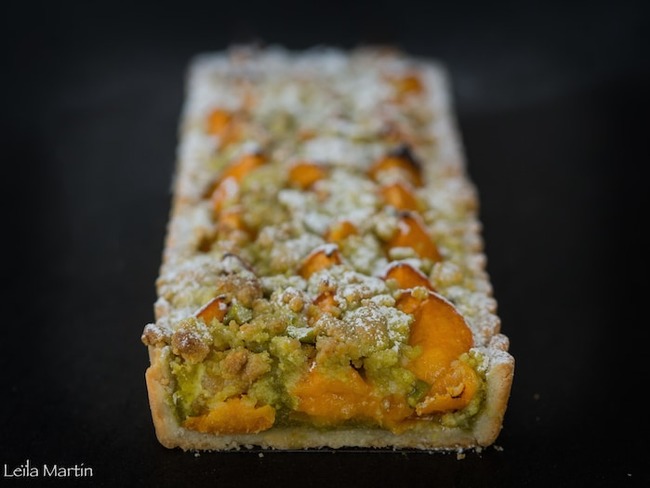 Tarte Streusel D Ete Abricot Pistache Recette Par Leila Martin