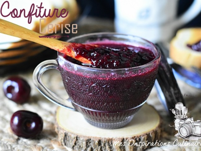 Confiture De Cerises Recette Par Mes Inspirations Culinaires