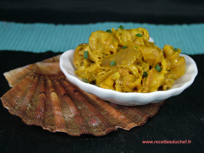Fricassée de barbes de Saint Jacques - Recette par Recettes du Chef