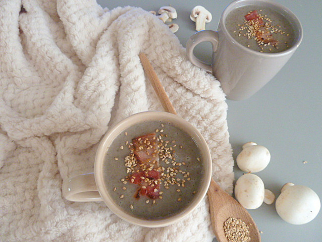 Veloute Leger Aux Champignons De Paris Recette Par Les Petits