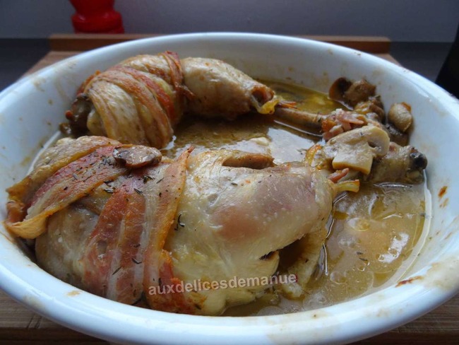 Cuisse De Poulet Farcie à La Chair à Saucisse chefsimon.com