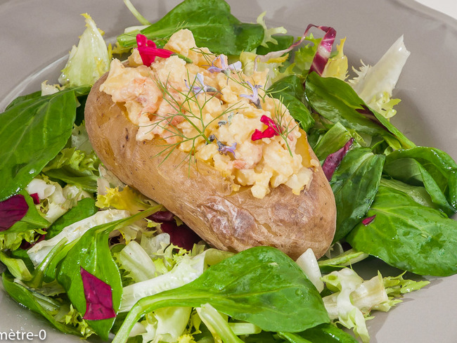 Pommes De Terre Au Four Aux Crevettes Recette Par Kilometre 0