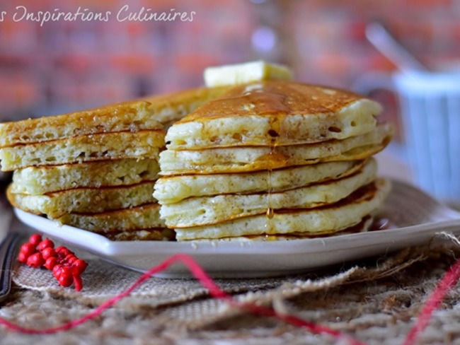 Les Vrais Pancakes Americains Recette Par Mes Inspirations