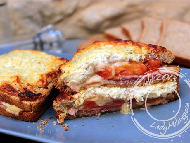 Croque Monsieur Moelleux Et Gratine Recette Par Happy Papilles