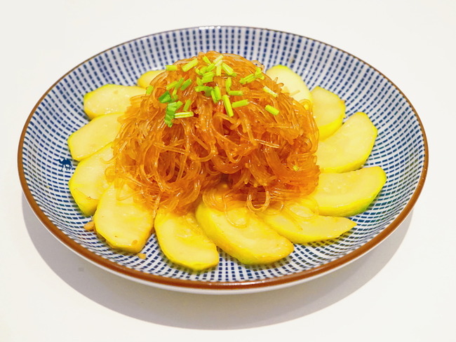 Courgette Sautee Et Vermicelles De Soja Recette Par Le Chameau Bleu