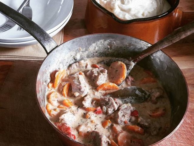 Sauté De Dinde Aux Carottes Crémeux