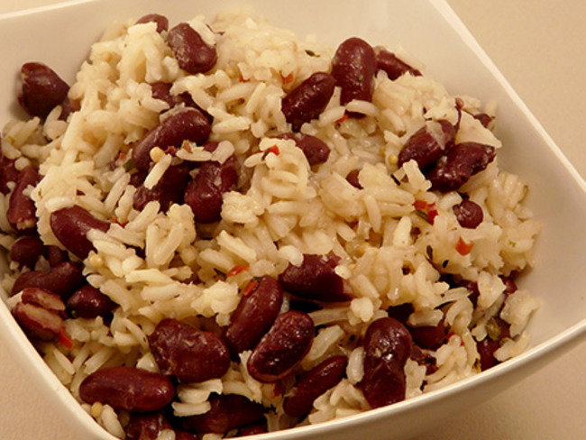 Riz Aux Haricots Rouges Comme Aux Antilles Recette Par Simple