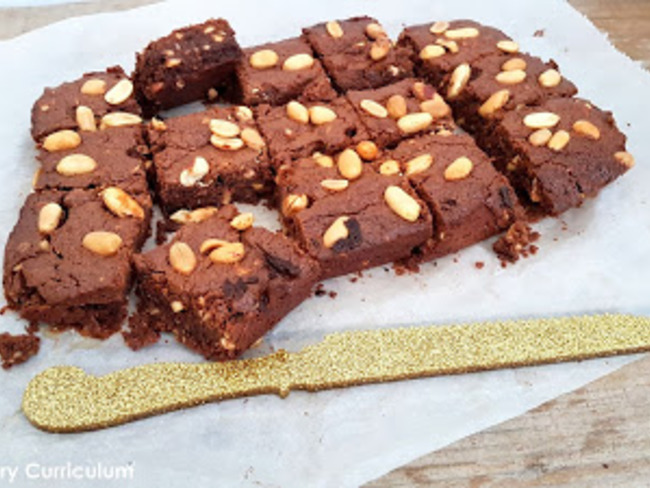 Brownies Chocolat Et Beurre De Cacahuetes Recette Par My