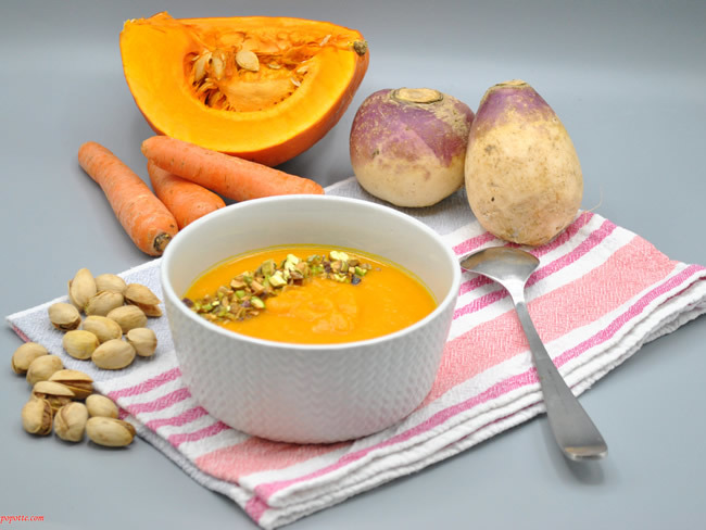 Soupe Potimarron Carotte Navet Orange Recette Par Ramene La Popotte