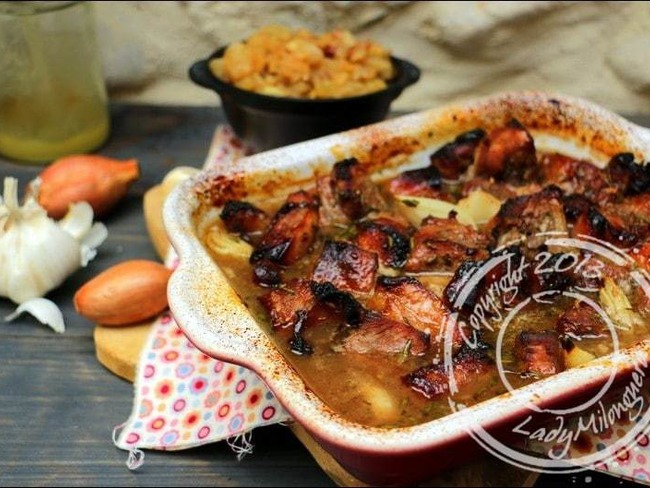 Poitrine de veau rôtie au miel - Recette par Happy papilles