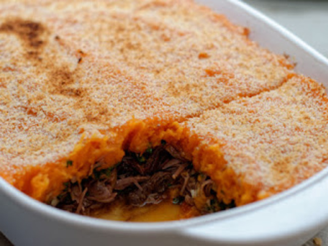 Parmentier de canard aux patates douces - Recette par Ma Cuisine et Vous