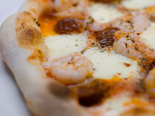 Pizza Au Chorizo Et Aux Crevettes Recette Par Piratage Culinaire