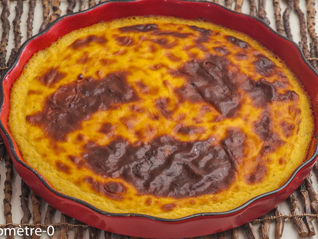 Flan pâtissier sans pâte de Ponpon - Recette par kilometre-0