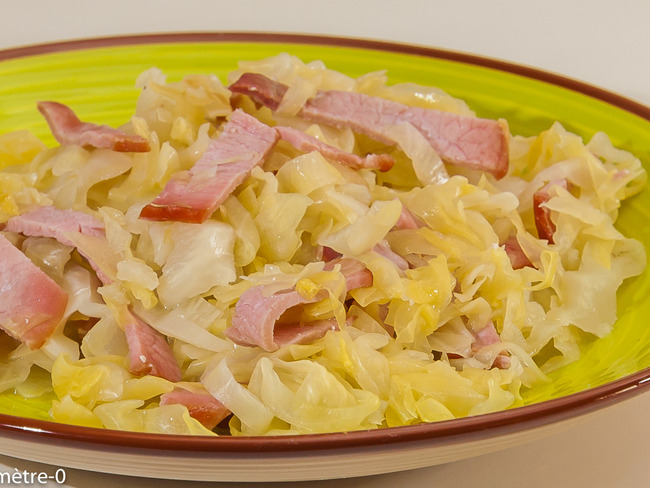Chou de printemps au bacon - Recette par kilometre-0