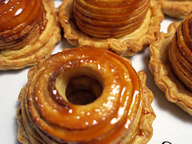 Pommes En Croutes Feuilletees Au Caramel Au Beurre Sale Recette
