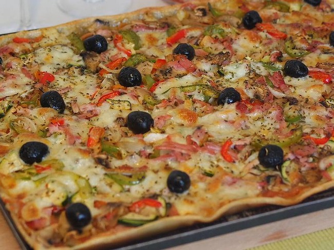 Pizza Maison Legumes De Saison Recette Par Court Bouillon