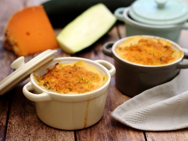 Gratin De Riz A La Courgette Et Mimolette Recette Par Amandine