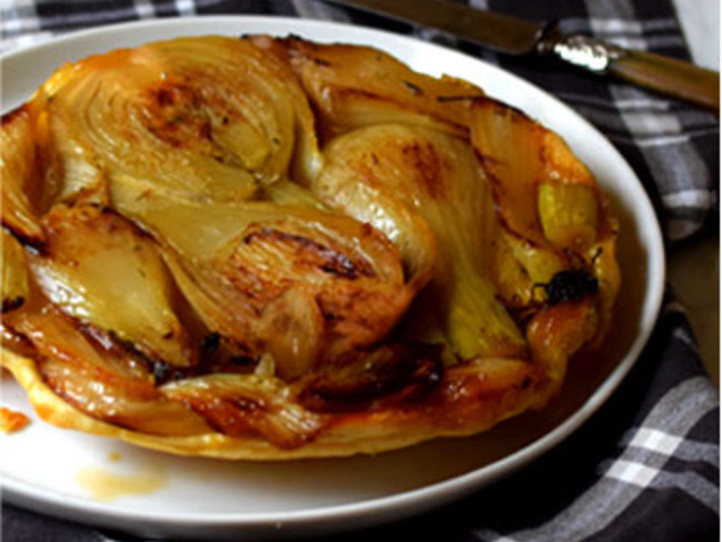 Tarte Tatin Au Fenouil Recette Par La Fourmi Ele