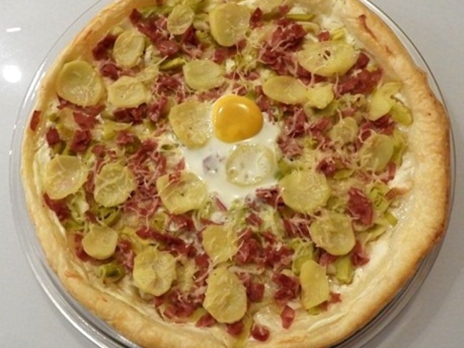 Tarte Poireaux Pommes De Terre Et Jambon Recette Par La
