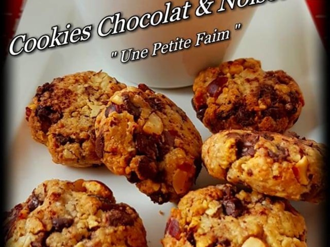 Cookies Chocolat Noisettes Recette Par Une Petite Faim