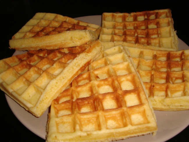 Gaufre Comme Un Gateau Moelleux 4 4 Recette Par Ca Ne Sent Pas