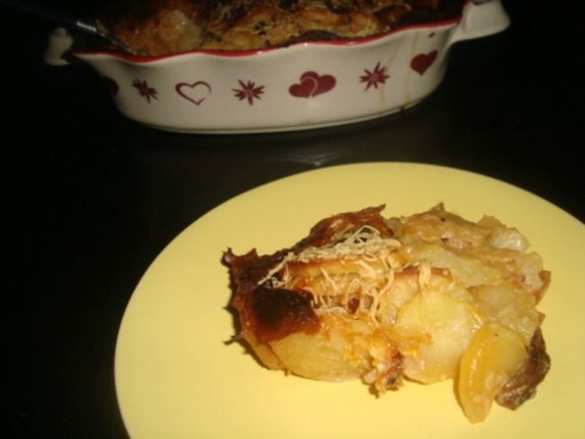 Gratin De Pommes De Terre Aux Cèpes De Bordeaux