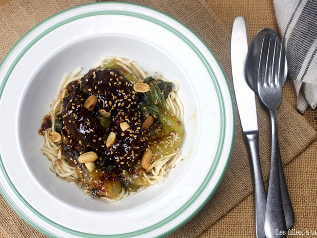 Joues De Porc Au Caramel Recette Par Les Filles A Table