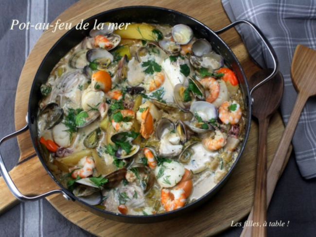Pot Au Feu De Poisson Et Fruits De Mer Recette Par Les Filles A