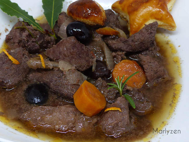 Daube De Sanglier à La Provençale