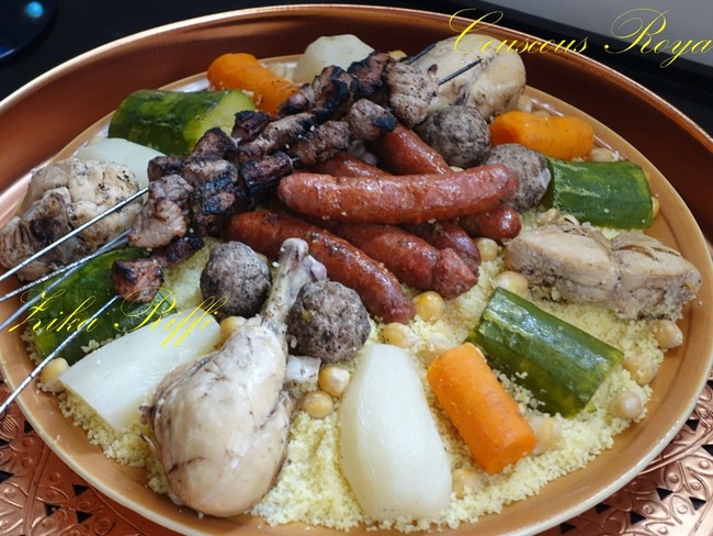 Couscous royal terroir bônois - Recette par Zika