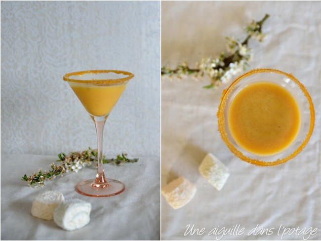 Cocktail vodka-abricot - Recette par une aiguille dans l ...