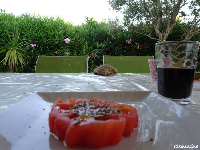 Tomate En Salade Vanille Et Zeste De Citron Vert Du Chef Frederic
