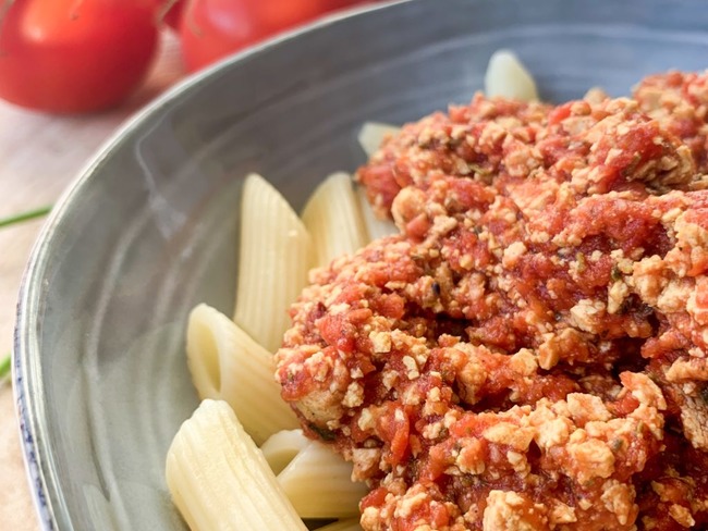 Sauce Bolognaise Vegetarienne Recette Par Marie Bolton