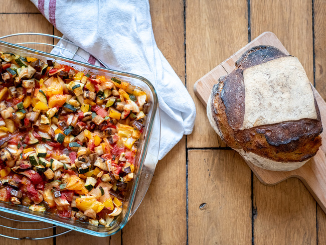 Ratatouille Au Four Recette Par Madeleines Plumes D Autruche
