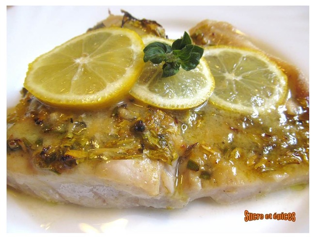 Filets De Perche Au Four Aux Herbes Et Au Citron Recette Par