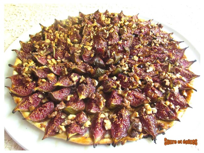 Tarte Fine Aux Figues Miel Et Noix Recette Par Sucreetepices