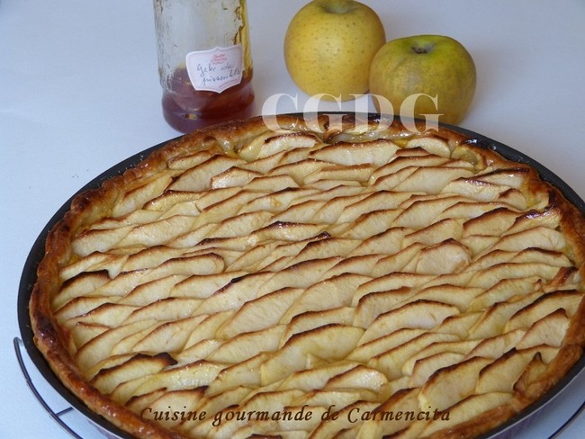 Tarte Aux Pommes Et Creme Patissiere Au Citron Recette Par Carmen