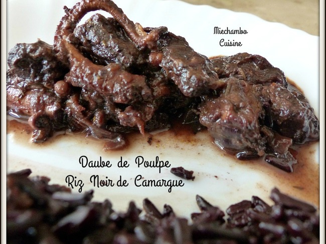 Daube de poulpe - Recette par Miechambo Cuisine