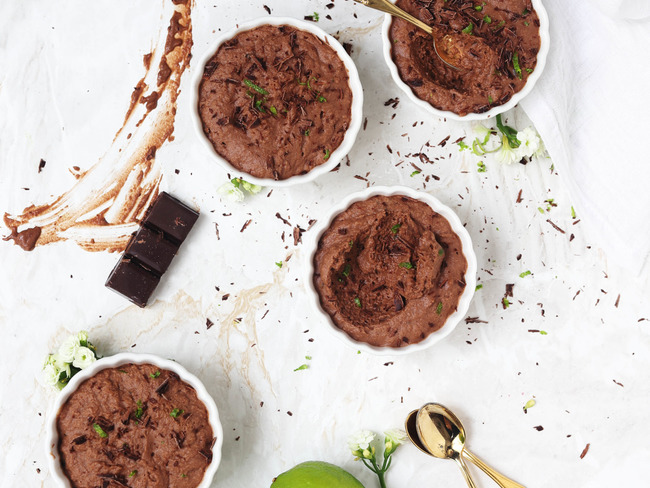 Mousse Au Chocolat Vegan Et Zestes De Citron Vert Sans Oeuf Recette Par Poire Et Cactus