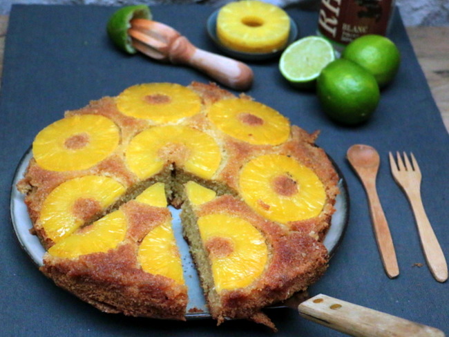 Gateau A L Ananas Noix De Coco Et Citron Vert Saveur Mojito