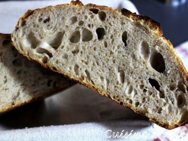 Pain au levain en vidéo - Recette par CUISINE EN FOLIE