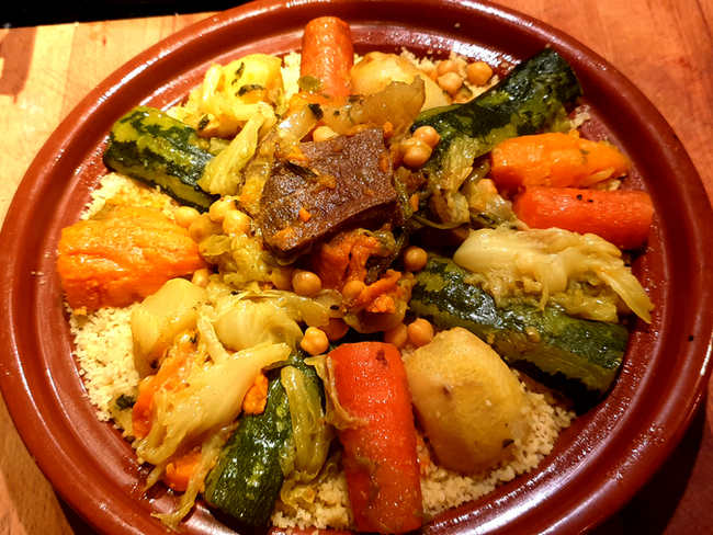 Couscous Marocain A La Langue De Boeuf Recette Par Tastygourmandise