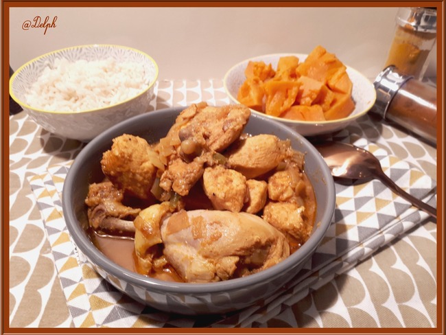 Mafe De Poulet Et Patate Douce Recette Par Oh La Gourmande