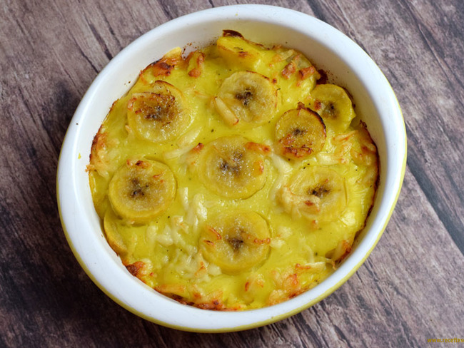 Gratin de bananes plantains - Recette par Recettes du Chef