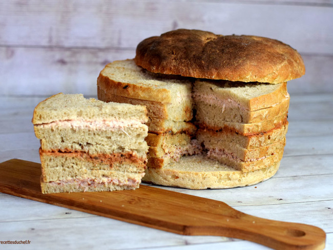 Pain Surprise Maison Avec Pain De Mie Recettes De Pain Surprise Et De Pain De Mie