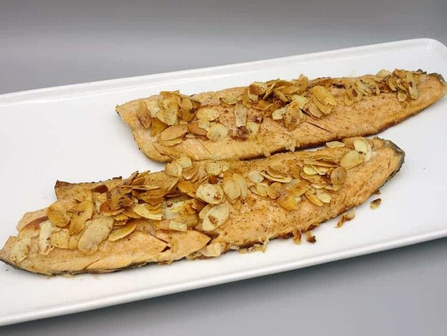 Truite Aux Amandes En Papillote Au Four