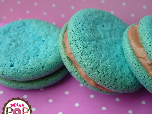 Macarons Bleu Lagon Recette Par Miss Popcake