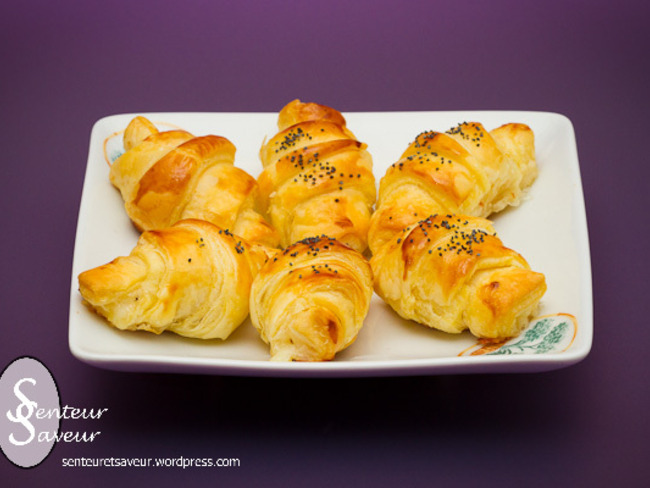 Mini Croissants Lardons Reblochon Recette Par Senteur Et Saveur